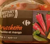 Mängden socker i Bruschetta piquillo & mangue