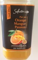 Mängden socker i Pur Jus Orange Mangue Et Passion