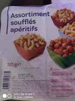 Mängden socker i Assortiment Soufflés Apéritifs