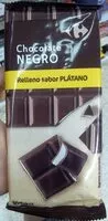 Mängden socker i Chocolate negro relleno sabor plátano