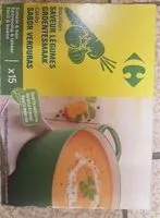 Mängden socker i Bouillon saveur légumes