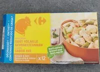 Mängden socker i Bouillon cube de volaille dégraissé