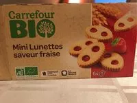 Mängden socker i Mini lunette saveur fraise