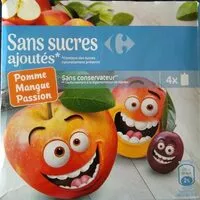 Mängden socker i FRUIT &Cie POMME MANGUE PASSION