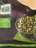 Mängden socker i Poêlée de riz noir