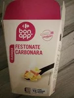 Mängden socker i Festonate Carbonara