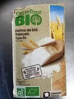 Mängden socker i Farine de blé français type 65