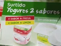 Mängden socker i Yogur sabores