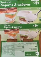 Mängden socker i Yogures 2 sabores
