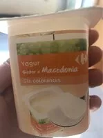 Mängden socker i Yogur Macedonia