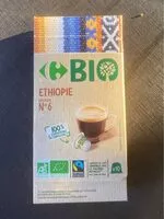 Mängden socker i Ethipie intensite n°6