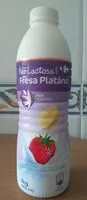 Mängden socker i Yogur Liquido Fresa Y Platano Sin Lactosa