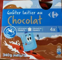 Mängden socker i Gouter Laitier au chocolat