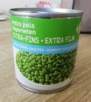 Mängden socker i Petits pois Extra-fins