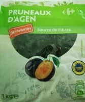 Mängden socker i Pruneaux d'Agen