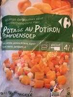 Mängden socker i Potage au potiron