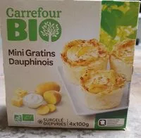 Mängden socker i Mini gratins dauphinois