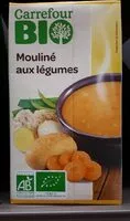 Mängden socker i Mouliné aux légumes