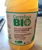 Mängden socker i Thé vert infusé - Menthe