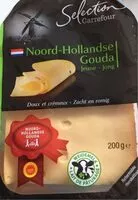 Mängden socker i Noord Hollandse Gouda