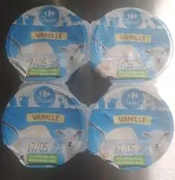 Mängden socker i Yaourt brebis Vanille