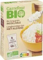 Mängden socker i Riz long grain Incollable