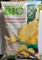 Mängden socker i Chips paysannes