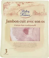 Mängden socker i Jambon cuit avec son os