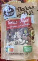 Mängden socker i Nature of nuts