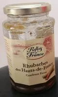 Mängden socker i Confiture rhubarbe des Hauts-de-France