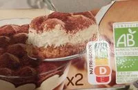 Mängden socker i Tiramisu au café