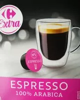 Mängden socker i ESPRESSO N°5 100% ARABICA