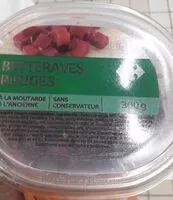 Mängden socker i Salade de betteraves rouges à la moutarde à l'ancienne