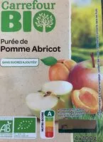 Mängden socker i Purée de Pomme Abricot
