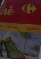 Mängden socker i Panaché carrefour