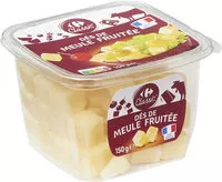 Mängden socker i Dés de meule fruitée