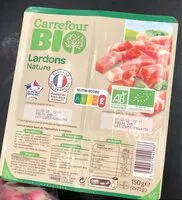 Mängden socker i Lardon nature