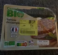 Mängden socker i Terrine de Campagne Bio