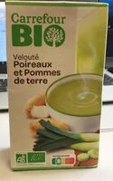 Mängden socker i Velouté poireaux et pomme de terre bio