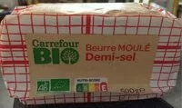 Mängden socker i Beurre moulé demi-sel