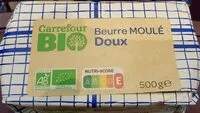 Mängden socker i Beurre moulé doux