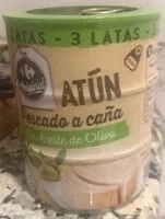 Mängden socker i Atun pescado a caña aceite oliva