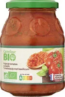 Mängden socker i Pulpe de tomate au basilic Cuisinée