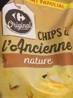 Mängden socker i Chips à l'ancienne