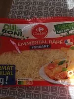 Mängden socker i Emmental râpé