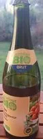 Mängden socker i Cidre de Bretagne IGP brut gazéifié