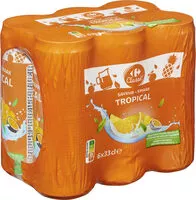 Mängden socker i Boisson saveur tropical