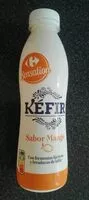 Mängden socker i Kefir Liquido Mango