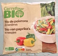 Mängden socker i Trio de poivrons En lanières