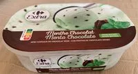 Mängden socker i Crème glacée menthe chocolat